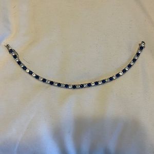 Ross-Simons Blue and Silver Bracelet